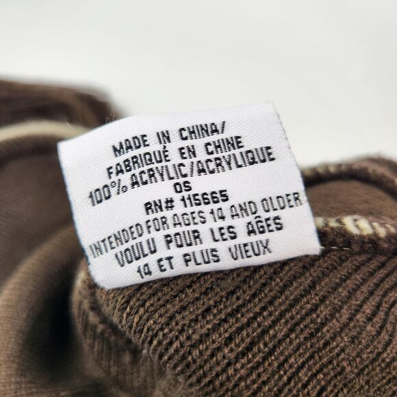 Lids Hat Mens Y2k Streetwear‎ Skateboard Punk Retro Skater Nordic Knitted Tassel - Picture 9 of 9